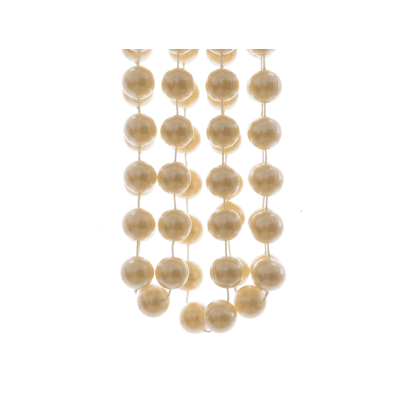 Kralenslinger Xxl Plastic Shiny Dia2.00-L270.00Cm Creme