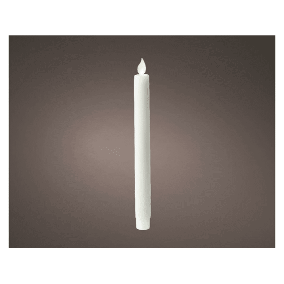 Led Waving Dinerkaars Plastic Steady Binnen Dia2.00-H24.00Cm-1L Creme/Warm Wit