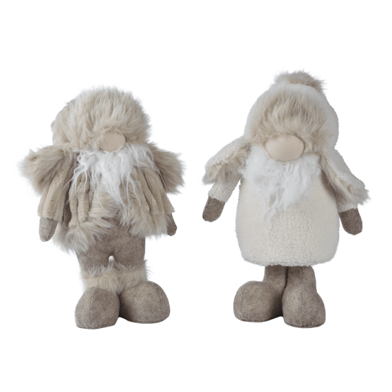 Gnoom Polyester L20.00-W13.00-H40.00Cm Beige/Kleur(En) 2 Assortiment Prijs Per Stuk