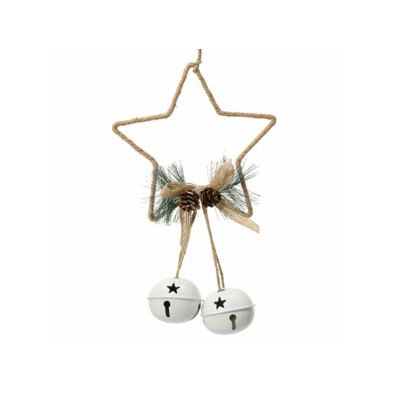 Ster Ijzer L5.00-W13.50-H22.00Cm Naturel