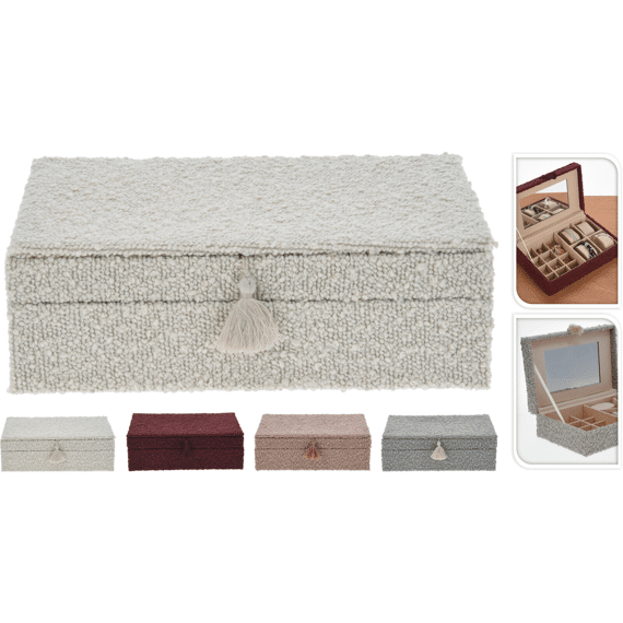 Juwelenbox 25Cm 4 Assortiment Prijs Per Kleur