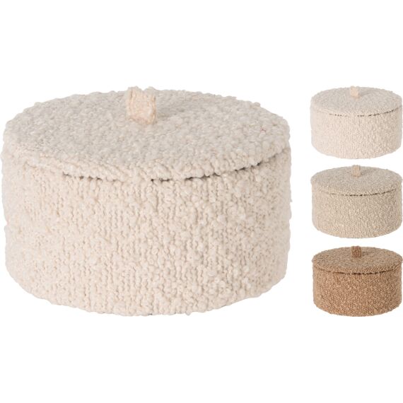 Juwelenbox Rond 13Cm 3 Assortiment Prijs Per Kleur