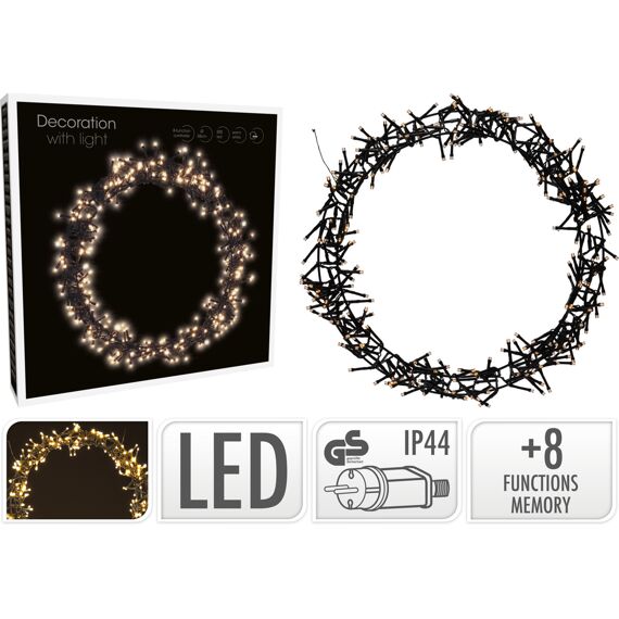 Ring 38Cm Met 300Led Warm Wit