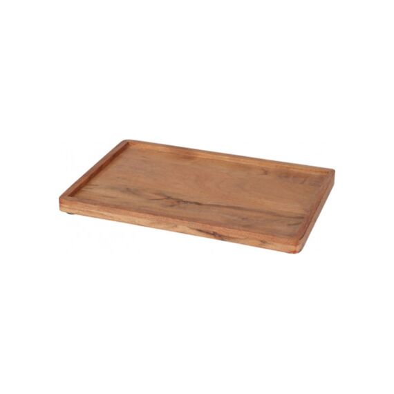 Plateau Acacia Hout Naturel 30 Cm