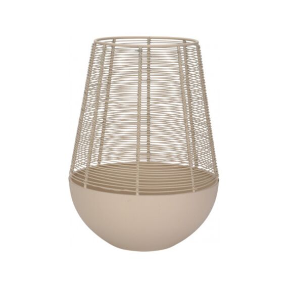 Sfeerlicht 32Cm Metaaldraad Beige