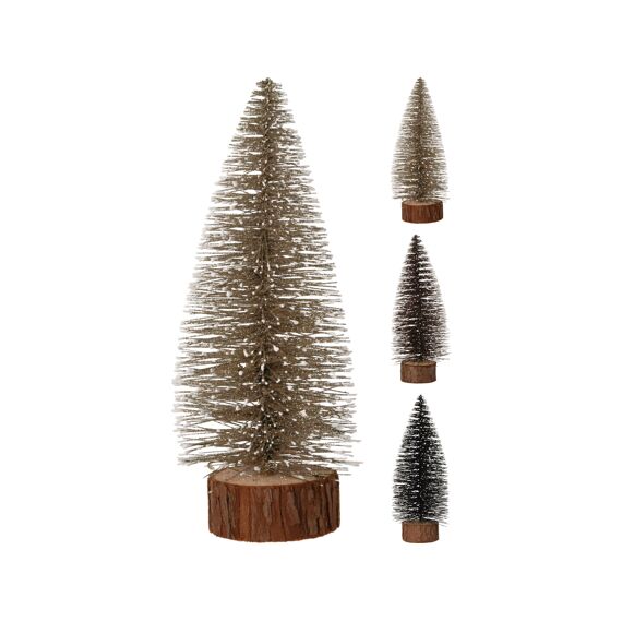 Kerstboom Glitter 25Cm 3 Assortiment Prijs Per Kleur