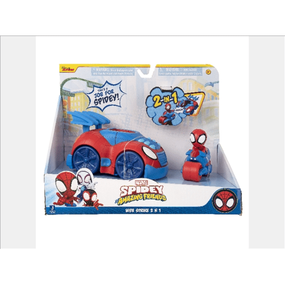 Spidey Feature Voertuig Web Strike 2 In 1