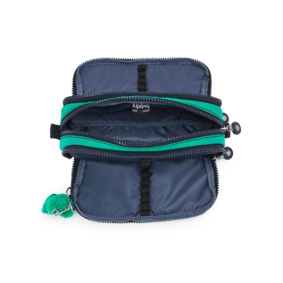 Kipling Pennenzak Gitroy Blue Green Block