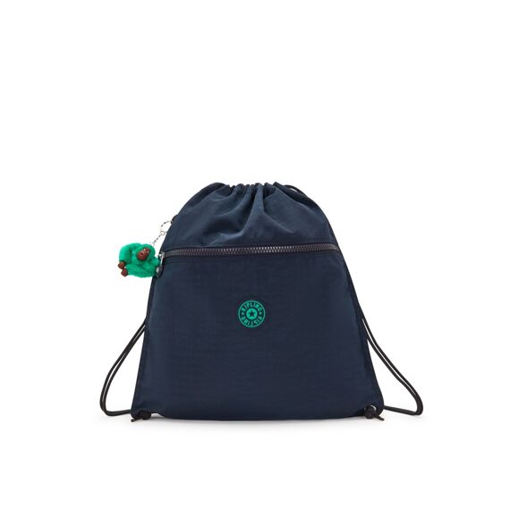 Kipling Zwem- en turnzakje Supertaboo Blue Green Block