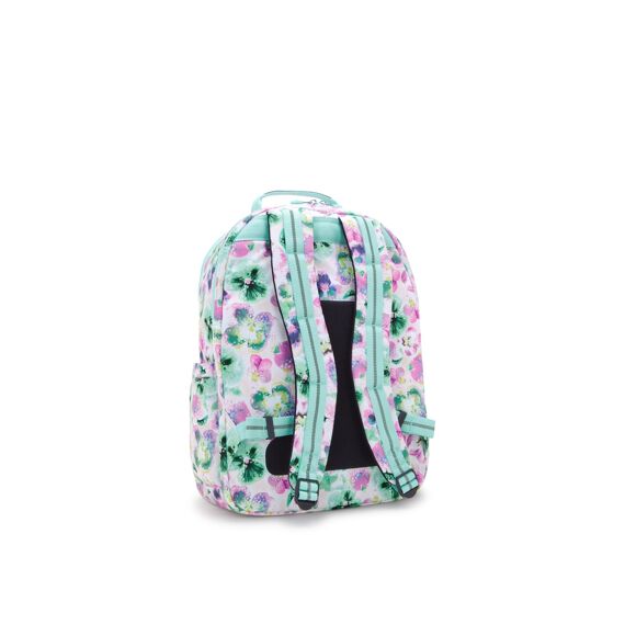 Kipling Rugzak Seoul College Aqua Blossom