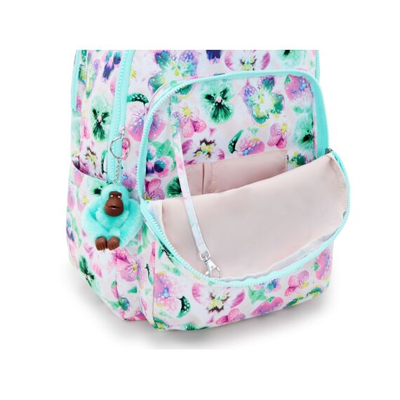 Kipling Rugzak Seoul College Aqua Blossom