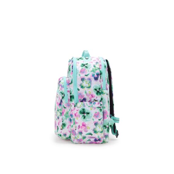 Kipling Rugzak Seoul College Aqua Blossom