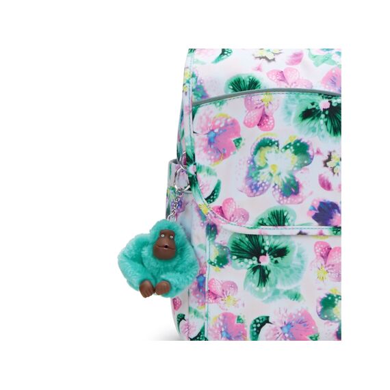 Kipling Boekentas Codie M Prt Aqua Blossom