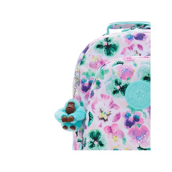 Kipling Rugzak Class Room Prt Ac Aqua Blossom