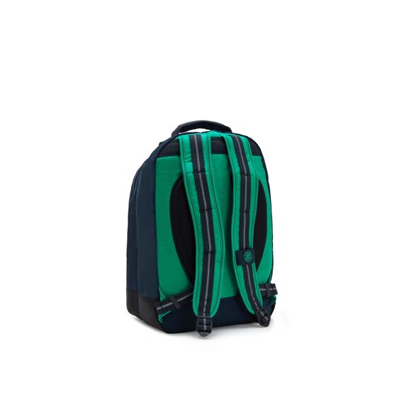 Kipling Rugzak Class Room Blue Green Block