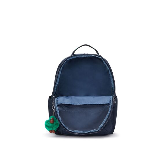 Kipling Rugzak Seoul College Blue Green Block