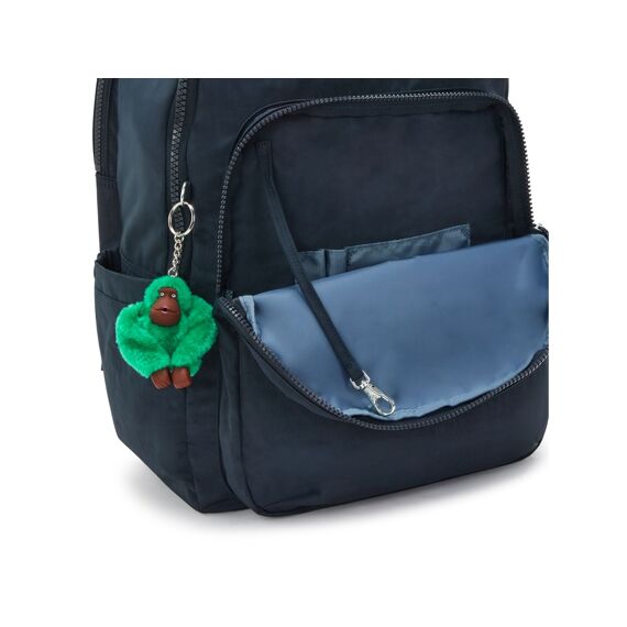 Kipling Rugzak Seoul College Blue Green Block