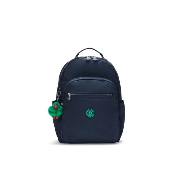 Kipling Rugzak Seoul College Blue Green Block