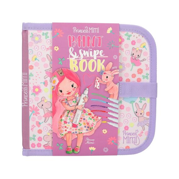 Princess Mimi Paint En Swipe Boek