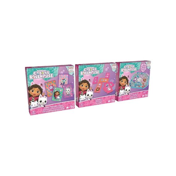 Gabby's Dollhouse - Spelletjesbundel 3 Pack