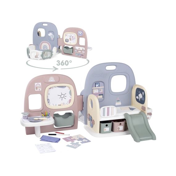 Smoby 240307 Baby Care Creche 5 Speelzones Met 27 Accessoires Exclusief pop