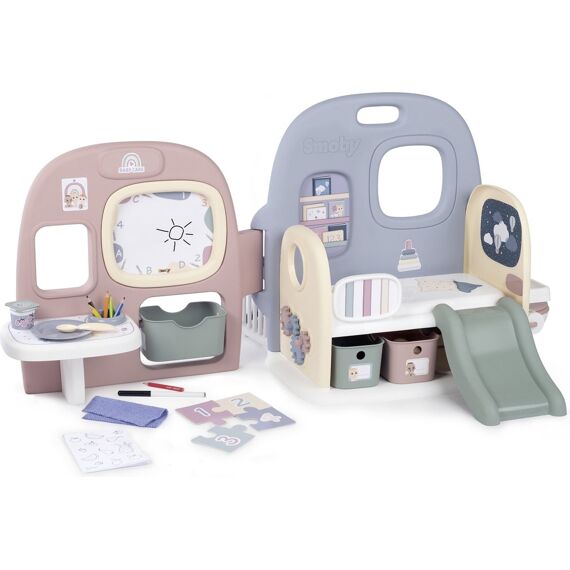 Smoby 240307 Baby Care Creche 5 Speelzones Met 27 Accessoires Exclusief pop