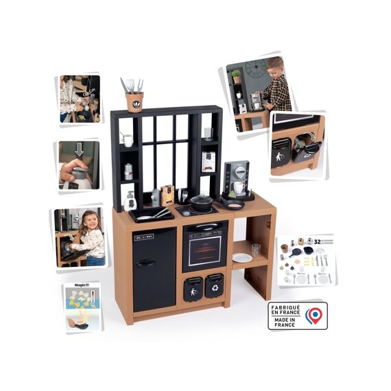 Smoby 312600 Loft Keuken Met 32 Accessoires