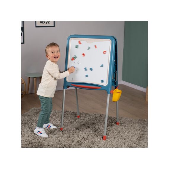 Smoby 410308 Metalen Schrijf-En Magneetbord Inclusief 80 Accesoires