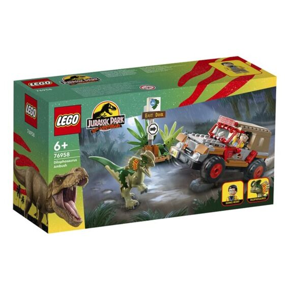 LEGO Jurassic World 76958 Dilophosaurus Hinderlaag