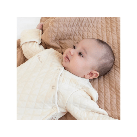 Bemini Pady Jersey + Tedyy Deken 75X100Cm Quilt 89 Beige