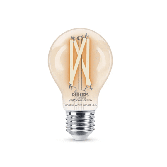 Philips Tunable White Smart LED Filament Lamp Amber 60W E27 2 Stuks