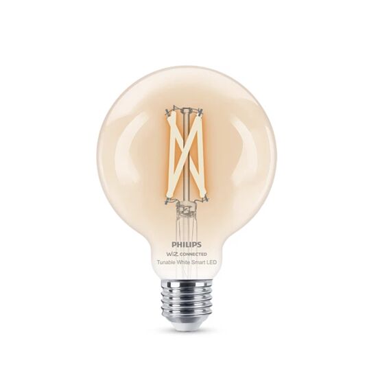 Philips Tunable White Smart LED Filament Globe Amber 60W E27