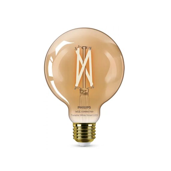 Philips Tunable White Smart LED Filament Globe Amber 50W E27