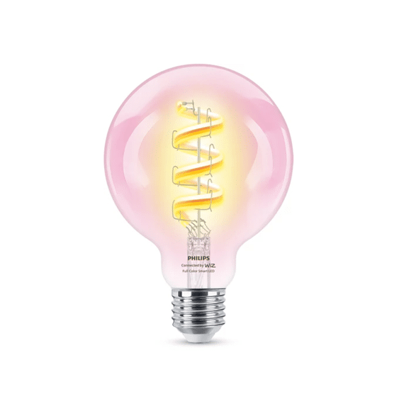 Philips Full Color Smart LED Filament Globe Helder 40W E27