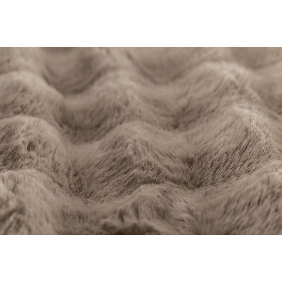 Kussen (Gevuld) Bubble Rabbit Fur Taupe 45X45Cm