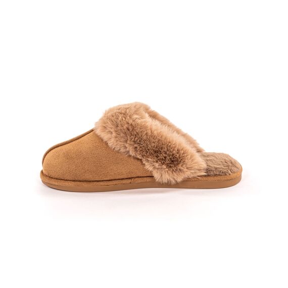 Pantoffels Snuggs Suede Cognac 36/37