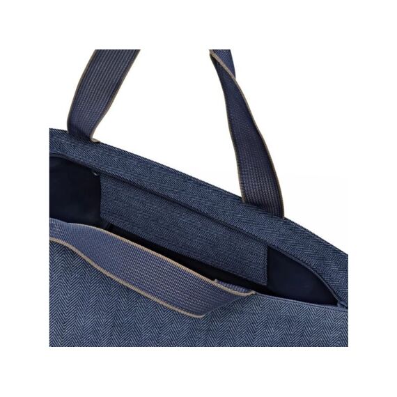 Reisenthel Shopper M Herringbone Dark Blue