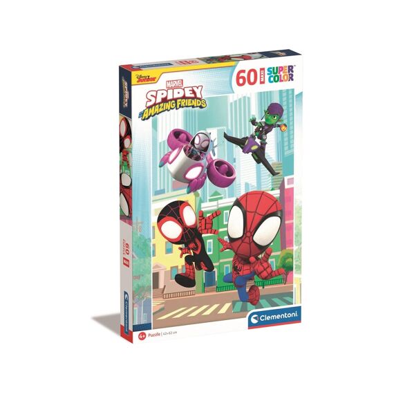 Clementoni Puzzel 60 Stuks Maxi Marvel Spidey And His Amazing