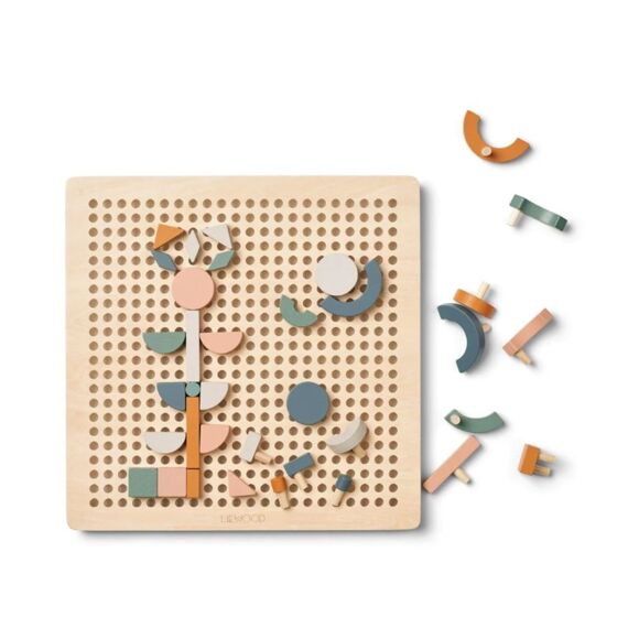 Liewood Cecily Puzzel 36St Faune Green Multi Mix