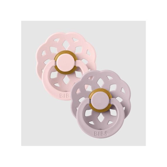 Bibs Fopspeen T1 0-6M 2-Pack Boheme Latex/Rond Blossom/Dusty Lilac