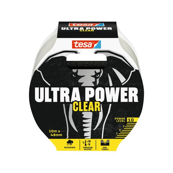 Tesa Ultra Power Reparatietape 10M 48Mm Transp