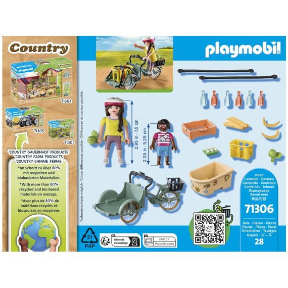 Playmobil 71306 Vrachtfiets