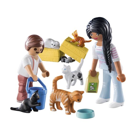 Playmobil 71309 Kattenfamilie