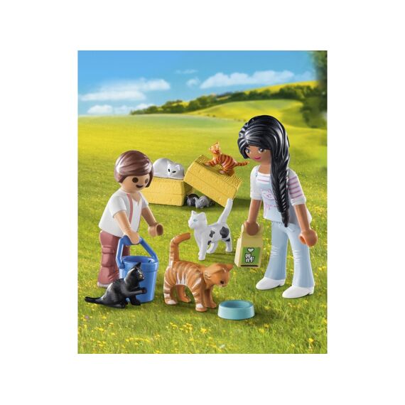 Playmobil 71309 Kattenfamilie