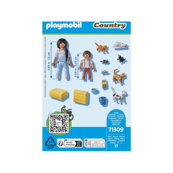 Playmobil 71309 Kattenfamilie