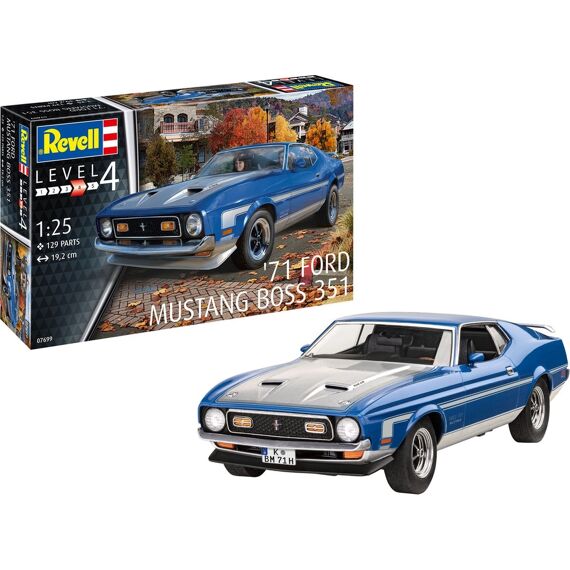 Revell 07699 71 Ford Mustang Boss 351