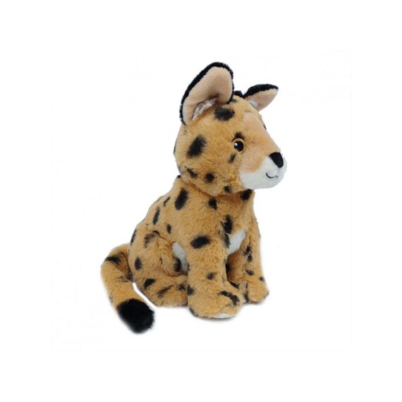 Knuffel Serval Zittend 21Cm