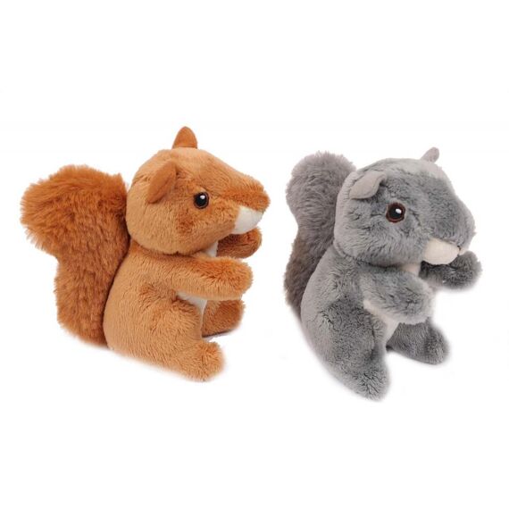 Knuffel Eekhoorn 13Cm Assortiment Prijs Per Stuk