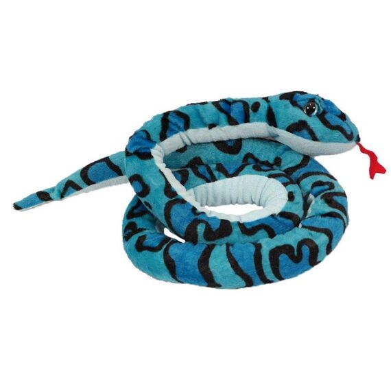 Knuffel Slang Blauw 250Cm