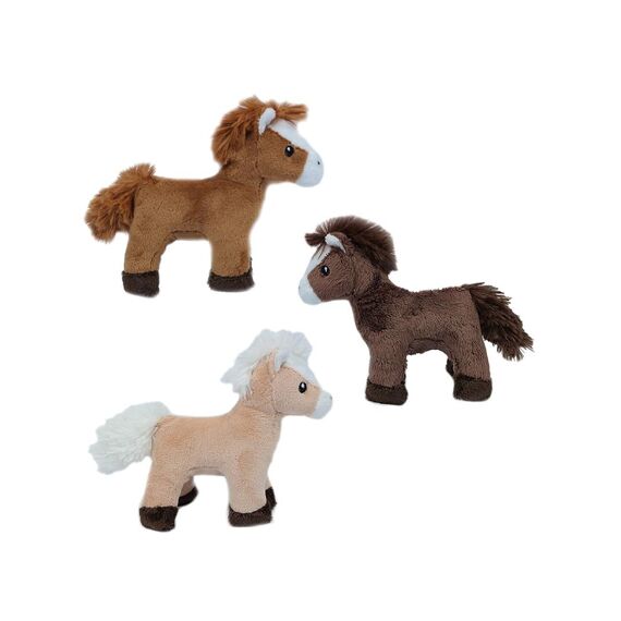 Knuffel Paard Staand 13Cm Assortiment Prijs Per Stuk